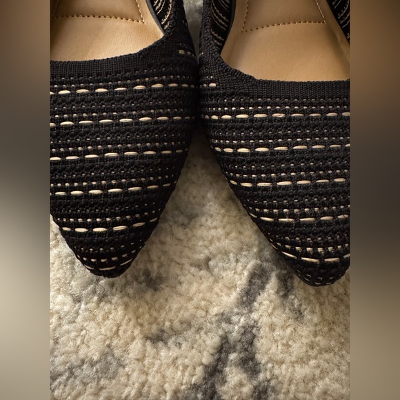 Cynthia Rowley flat - black & tan - Picture 4 of 8